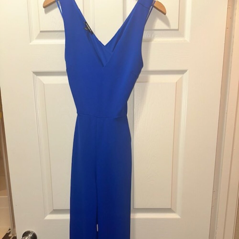 Express Cobalt Blue Jumpsuit